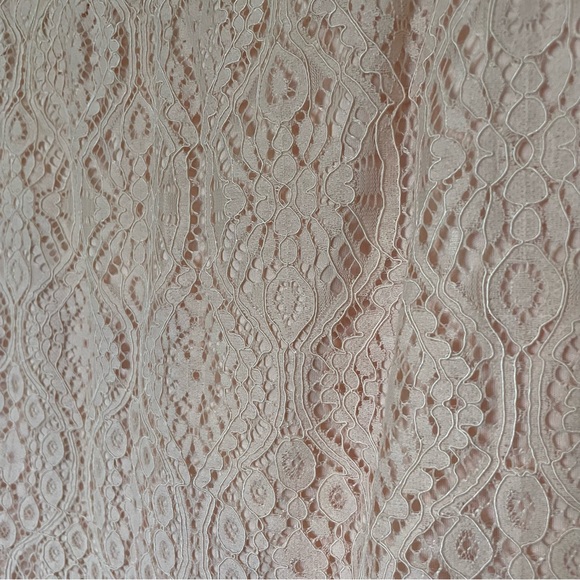 Isaac Mizrahi Live peach pink skort with lace overlay - 2X - Picture 4 of 4